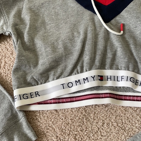 Tommy Hilfiger Retro crop hoodie NWT - Picture 5 of 6